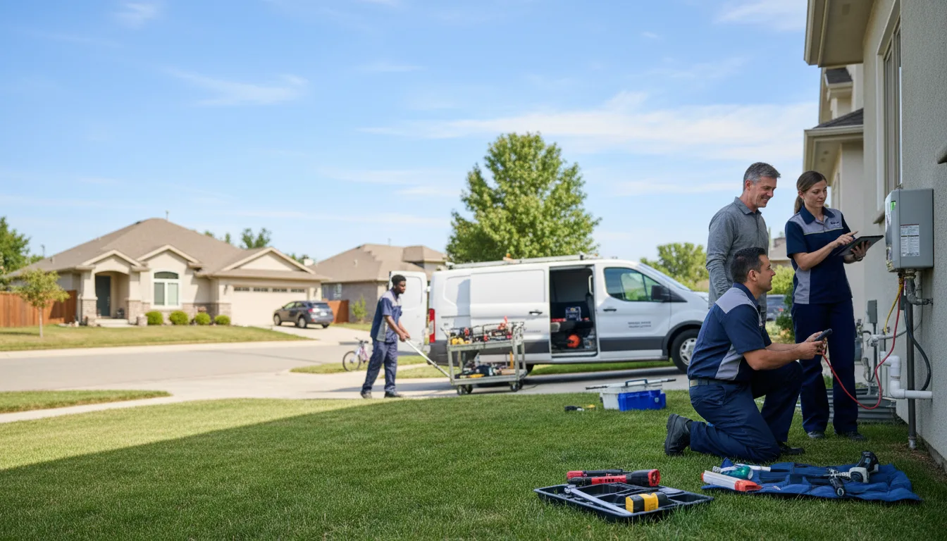 Tankless water heater service in Greenwood, FL